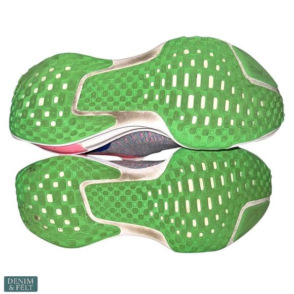 Nike ZoomX Invincible Run Flyknit 3 Women’s 8.5 White Pink Racer Blue Orange - Picture 12 of 13